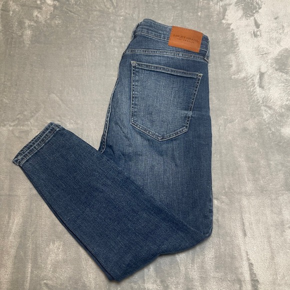 Lucky Brand Women's Jeans Size 10 High Rise Skinny Bridgette Ankle Medium Wash - Picture 4 of 5